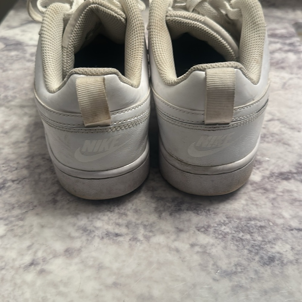 Nikes Air Force 1s all white size 7Y. BQ5448-100 - Picture 3 of 6